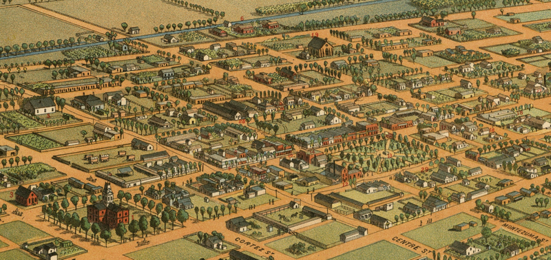Illustration for article titled America's Biggest Cities, Back When They Were Tiny Villages